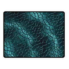 Texture Glass Network Glass Blue Fleece Blanket (small) by Vaneshart