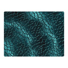 Texture Glass Network Glass Blue Double Sided Flano Blanket (mini)  by Vaneshart