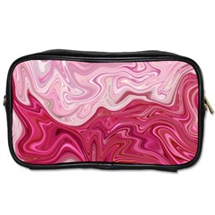 Liquid Marble Trending Abstract Paint Toiletries Bag (one Side) by Vaneshart