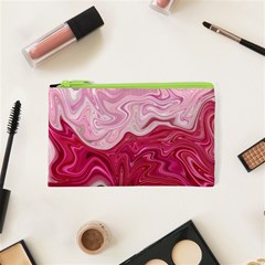 Liquid Marble Trending Abstract Paint Cosmetic Bag (xs) by Vaneshart