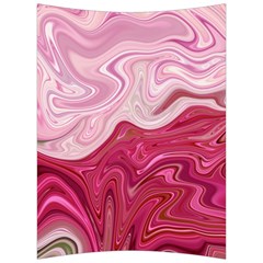 Liquid Marble Trending Abstract Paint Back Support Cushion by Vaneshart