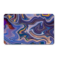 Liquid Marble Background Magnet (rectangular) by Vaneshart