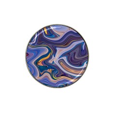 Liquid Marble Background Hat Clip Ball Marker by Vaneshart