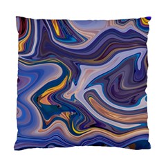 Liquid Marble Background Standard Cushion Case (one Side) by Vaneshart