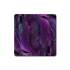 Abstract Form Pattern Texture Square Magnet by Vaneshart