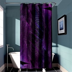 Abstract Form Pattern Texture Shower Curtain 36  X 72  (stall)  by Vaneshart