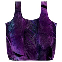 Abstract Form Pattern Texture Full Print Recycle Bag (xxl)