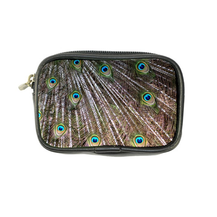 Peacock Feathers Pattern Colorful Coin Purse