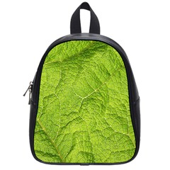 Structure Nature Texture Pattern School Bag (small) by Vaneshart