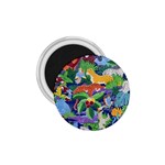 Animated Safari Animals Background 1.75  Magnets Front