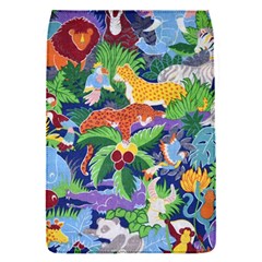 Animated Safari Animals Background Removable Flap Cover (S)