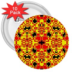 Rby 72 3  Buttons (10 Pack)  by ArtworkByPatrick