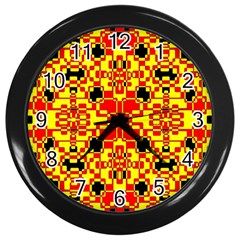 Rby 72 Wall Clock (black) by ArtworkByPatrick