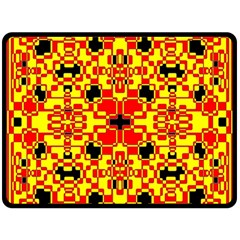 Rby 72 Fleece Blanket (large)  by ArtworkByPatrick