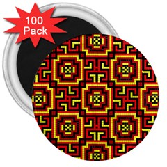 Abstract 47 3  Magnets (100 Pack) by ArtworkByPatrick