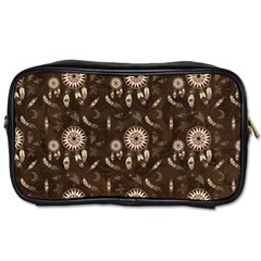 Wonderful Pattern With Dreamcatcher Toiletries Bag (two Sides) by FantasyWorld7