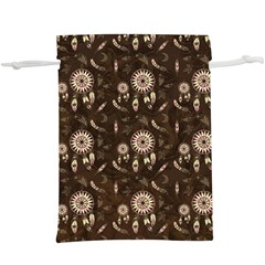 Wonderful Pattern With Dreamcatcher  Lightweight Drawstring Pouch (xl)