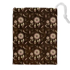 Wonderful Pattern With Dreamcatcher Drawstring Pouch (5xl)