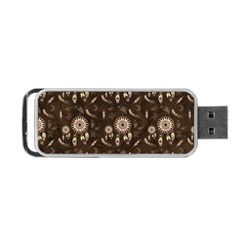 Wonderful Pattern With Dreamcatcher Portable Usb Flash (one Side) by FantasyWorld7