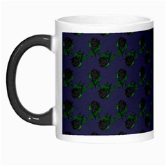 Black Rose Blue Morph Mugs by snowwhitegirl