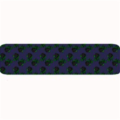 Black Rose Blue Large Bar Mats by snowwhitegirl