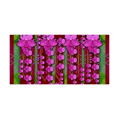 Jungle Flowers In The Orchid Jungle Ornate Yoga Headband