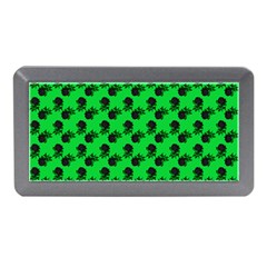 Black Rose Green Memory Card Reader (mini) by snowwhitegirl