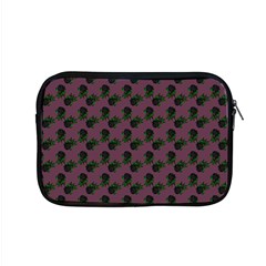 Black Rose Mauve Apple Macbook Pro 15  Zipper Case by snowwhitegirl