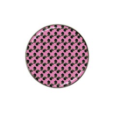 Black Rose Light Pink Hat Clip Ball Marker (10 Pack) by snowwhitegirl