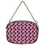 Black Rose Light Pink Chain Purse (One Side) Front