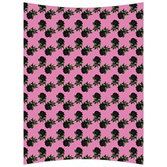 Black Rose Light Pink Back Support Cushion