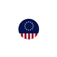 Betsy Ross Flag Usa America United States 1777 Thirteen Colonies Vertical 1  Mini Buttons by snek