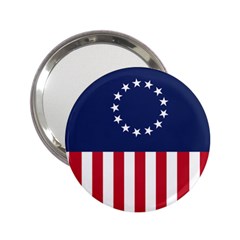 Betsy Ross Flag Usa America United States 1777 Thirteen Colonies Vertical 2 25  Handbag Mirrors by snek