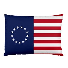 Betsy Ross Flag Usa America United States 1777 Thirteen Colonies Vertical Pillow Case by snek