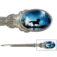 Wonderful Unicorn Silhouette In The Night Letter Opener by FantasyWorld7