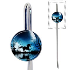 Wonderful Unicorn Silhouette In The Night Book Mark by FantasyWorld7