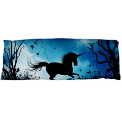 Wonderful Unicorn Silhouette In The Night Body Pillow Case Dakimakura (two Sides) by FantasyWorld7