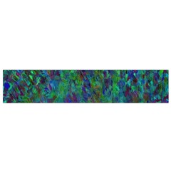 Essence Of A Peacock Small Flano Scarf by bloomingvinedesign