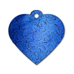 Fashion Week Runway Exclusive Design By Traci K Dog Tag Heart (one Side) by tracikcollection