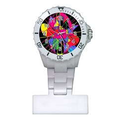 Club Fitstyle Fitness By Traci K Plastic Nurses Watch by tracikcollection