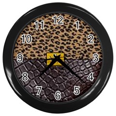 Cougar By Traci K Wall Clock (black)