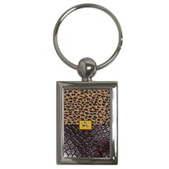 Cougar By Traci K Key Chain (rectangle)