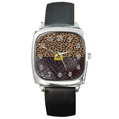 Cougar By Traci K Square Metal Watch