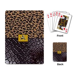 Cougar By Traci K Playing Cards Single Design (rectangle)