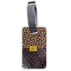 Cougar By Traci K Luggage Tag (one Side) by tracikcollection