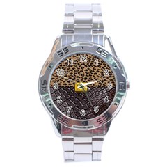 Cougar By Traci K Stainless Steel Analogue Watch