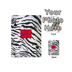 Striped By Traci K Playing Cards 54 Designs (mini)