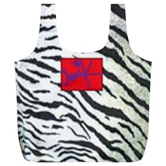 Striped By Traci K Full Print Recycle Bag (xl)