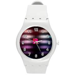 Aquarium By Traci K Round Plastic Sport Watch (m) by tracikcollection