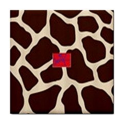 Giraffe By Traci K Tile Coaster by tracikcollection